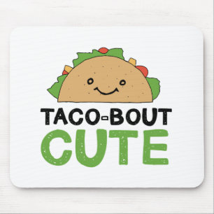 Tacho Tacho-bout Cute Tacho Art Design lycklig Musmatta