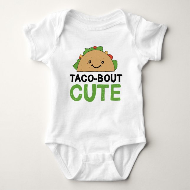 Tacho Tacho-bout Cute Tacho Art Design lycklig T Shirt (Framsida)