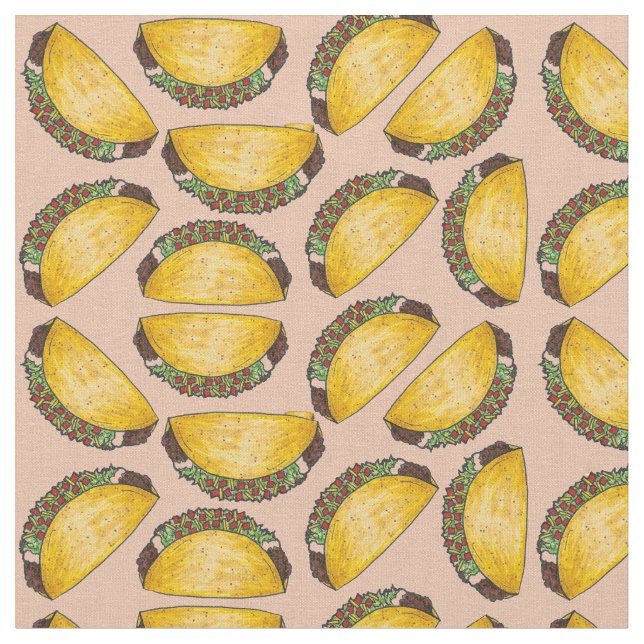 Tacho Tisdag Fabric Tyg (Närbild)