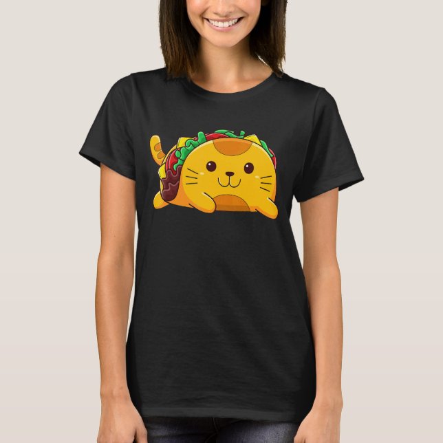 Tachocat, som är tillbaka, är Taco Cinco de May T Shirt (Framsida)