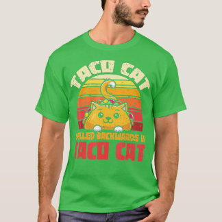 Tachocat-stavade bakåt är Tacocat-nuny Retro t T Shirt