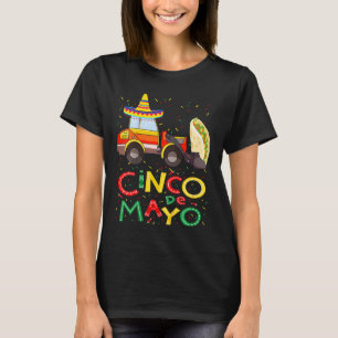 Tachos Bulldozer Cinco de Mayo Kid Ba T Shirt