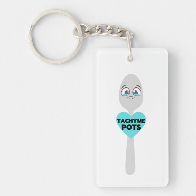 Tachy Me Spoon Acrylic Keychain (Framsidan)