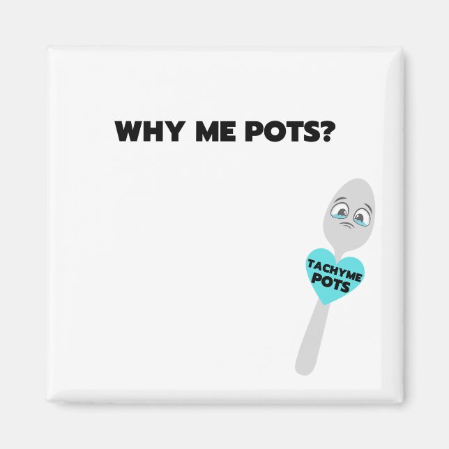 Tachy Me Spoon Bold Print Magnet (Framsidan)