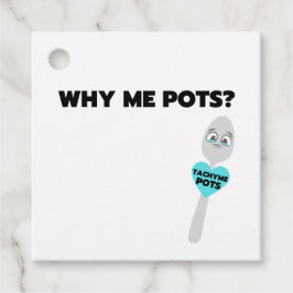 Tachy Me Spoon Favor-taggar Gåvor Etiketter