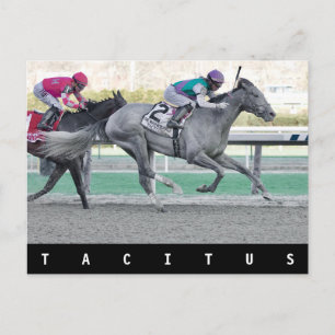 Tacitus vinner Wood Memorial Stakes Vykort