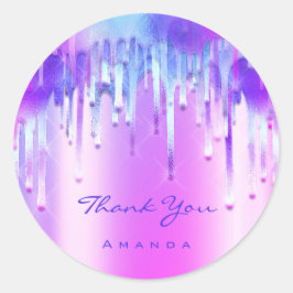 Tack 16:e Möhippan HoloGraph 3D-drivrutiner Runt Klistermärke