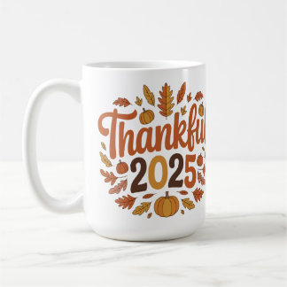 Tack 2025, höstpumpa Thanksgiving Mugg