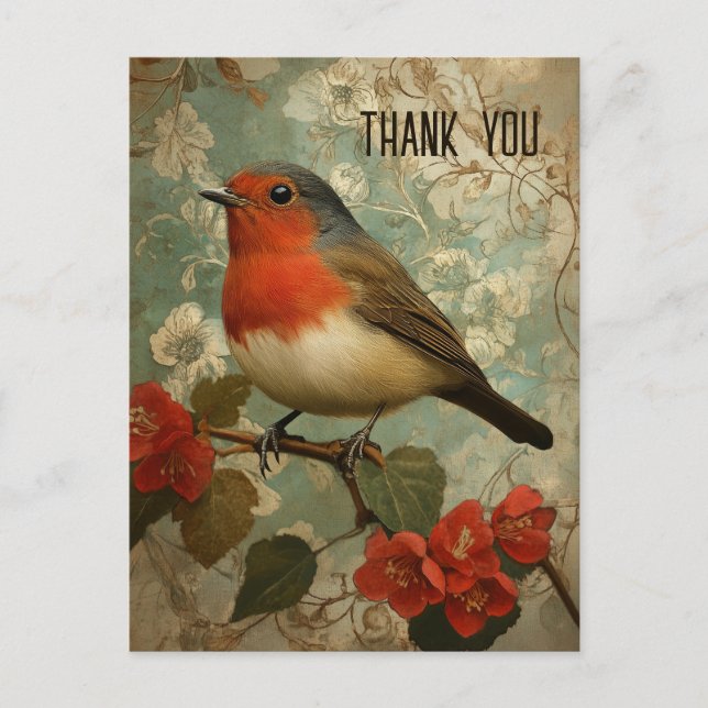 Tack/affärskort Vykort (Framsida)