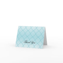 Tack - Akvablå Diamantmönster