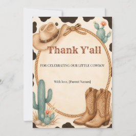 Tack allesammans western cowboy baby shower tack k kort