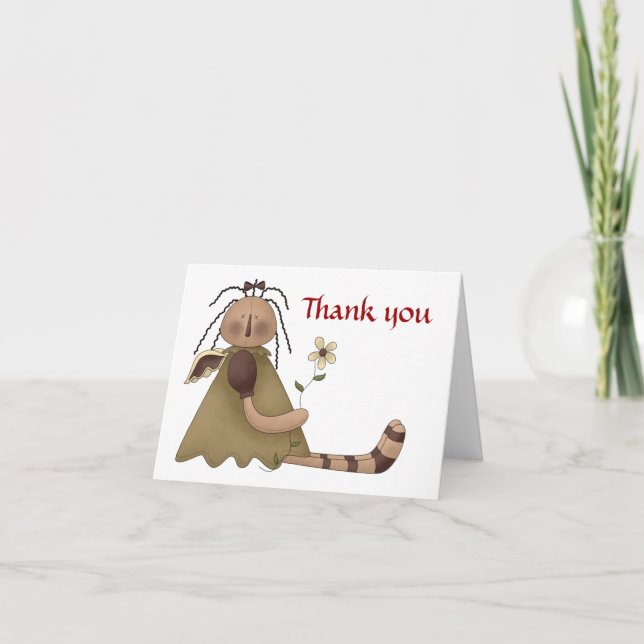 Tack Angel Kort (Framsida)