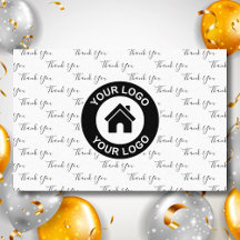 Tack Anpassningsbar Business Logotyp