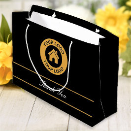 Tack Anpassningsbar Business Logotyp Text Elegant