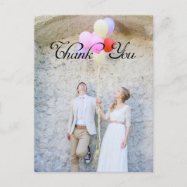 Tack, Anpassningsbar Foto Vykort