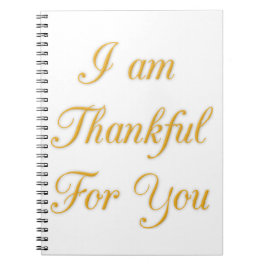 Tack. Anteckningsbok