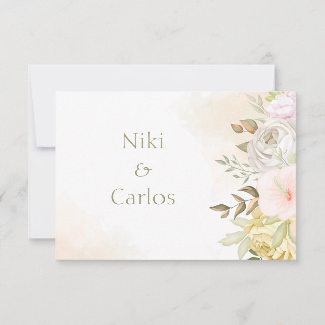 Tack/anteckningskort för mjuk korv-Personlig Tack Kort (Framsida)