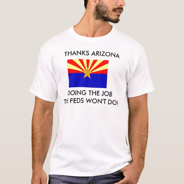 Tack Arizona Tee Shirt (Framsida)