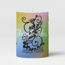 Tack av färgat svart vinkärl