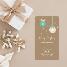 Tack av julbox Förseglingsetikett