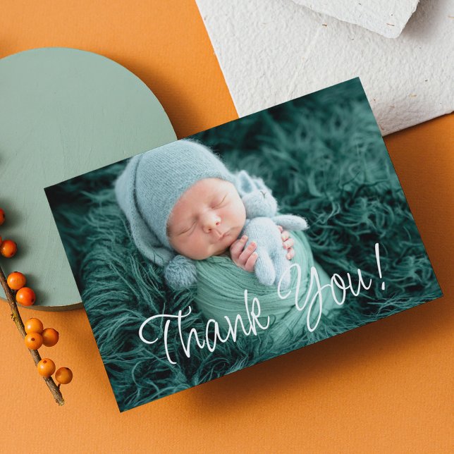 Tack Baby Gift Modern Newborn Baby Shower (Skapare uppladdad)
