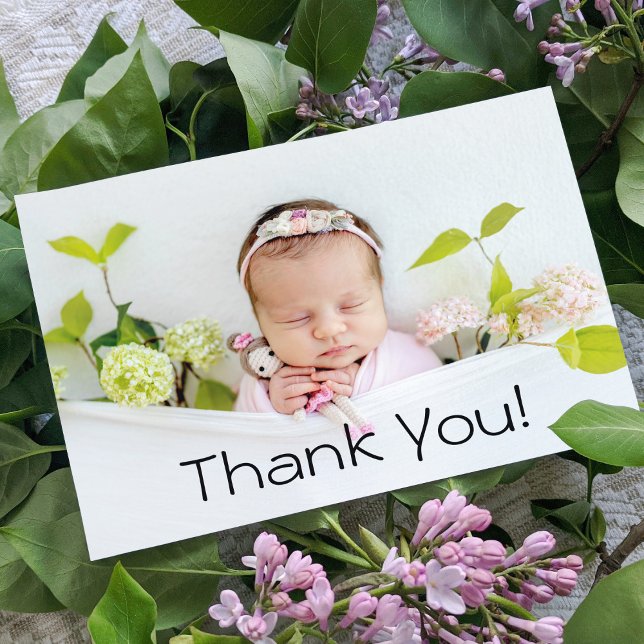 Tack Baby Gift Modern Newborn Baby Shower (Skapare uppladdad)