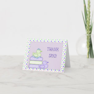 Tack Baby Shower Ankor Kort