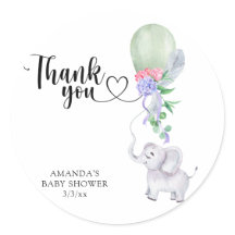 Tack Ballong och Elefant