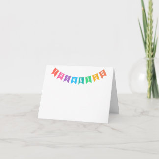 Tack Banner Brevpapper Kort