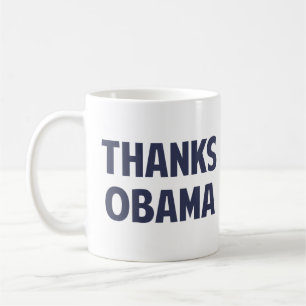 Tack Barack Obama Kaffemugg