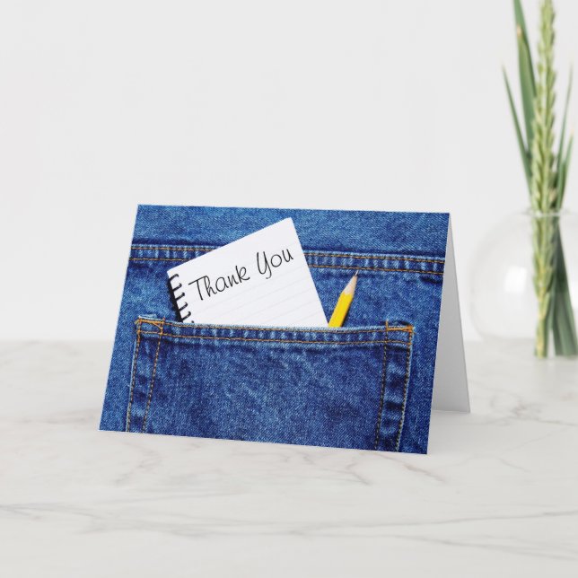 Tack bärbar dator i Pocket (Framsida)