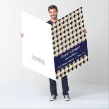 Tack Baseball Coach, Namn, Blue Big JUMBO