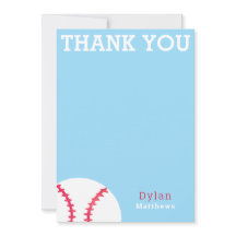 Tack Baseball Sport Blå Personlig