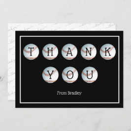 Tack Baseboll Anpassad Personlig