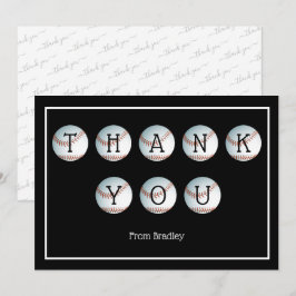 Tack Baseboll Anpassad Personlig Kort