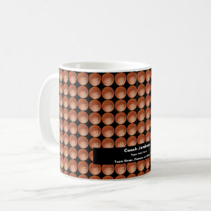 tack Basketball Coach Kaffemugg