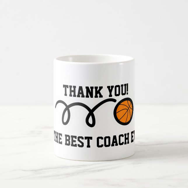 Tack baskettränare kaffemugg (Center)