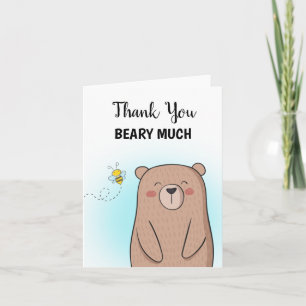 Tack Beary Much Kort