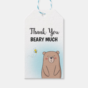 Tack Beary Much Presentetikett