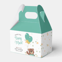 Tack Beary Mycket Cute Baby Bear Kön Neutral