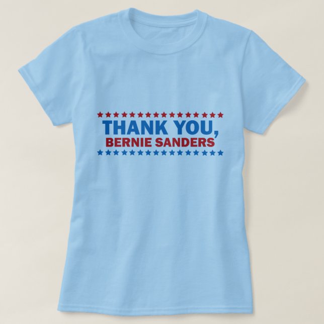 Tack, Bernie Sanders Tee Shirt (Design framsida)