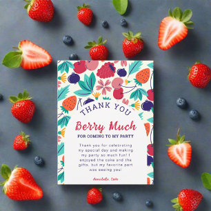 Tack Berry Much Strawberry Blueberry Colorful