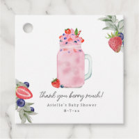 Tack Berry Mycket Fruit Smoothie Baby Shower