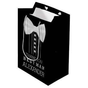 Tack Best Man White Bow Tie Tuxedo Shirt