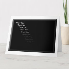 Tack Black and White Kort