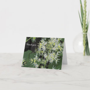 Tack - Blommor Kort