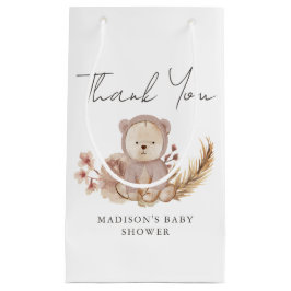 Tack Boho Botanical Sweet Bear Baby Shower