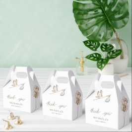 Tack Boho Neutral Baby Shower Presentaskar