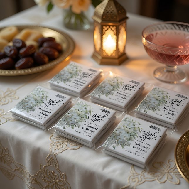 Tack Bröllop Bouquet Flower Nikah Walima Magnet (Skapare uppladdad)