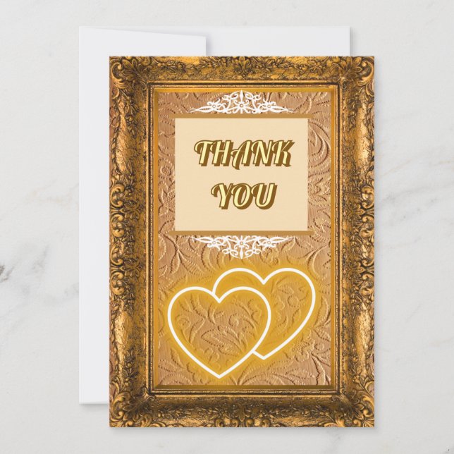 Tack Bröllop Islamic Nikah Hälsning Inbjudningar (Framsida)